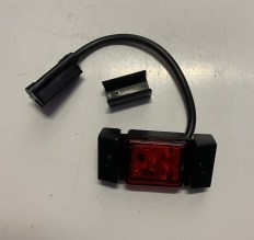 Světlo poz.72x33 červen&eacute; LED
