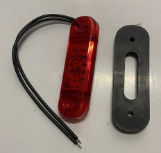 Světlo červ.72x33 LED